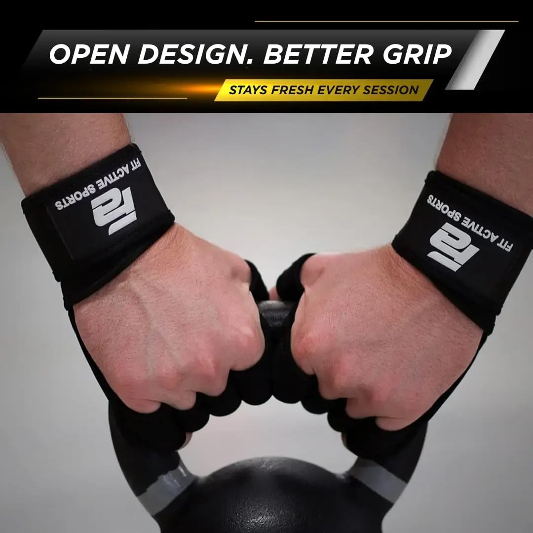 Fit Active Sports Gym Workout Gloves for Men Women Weight Lifting