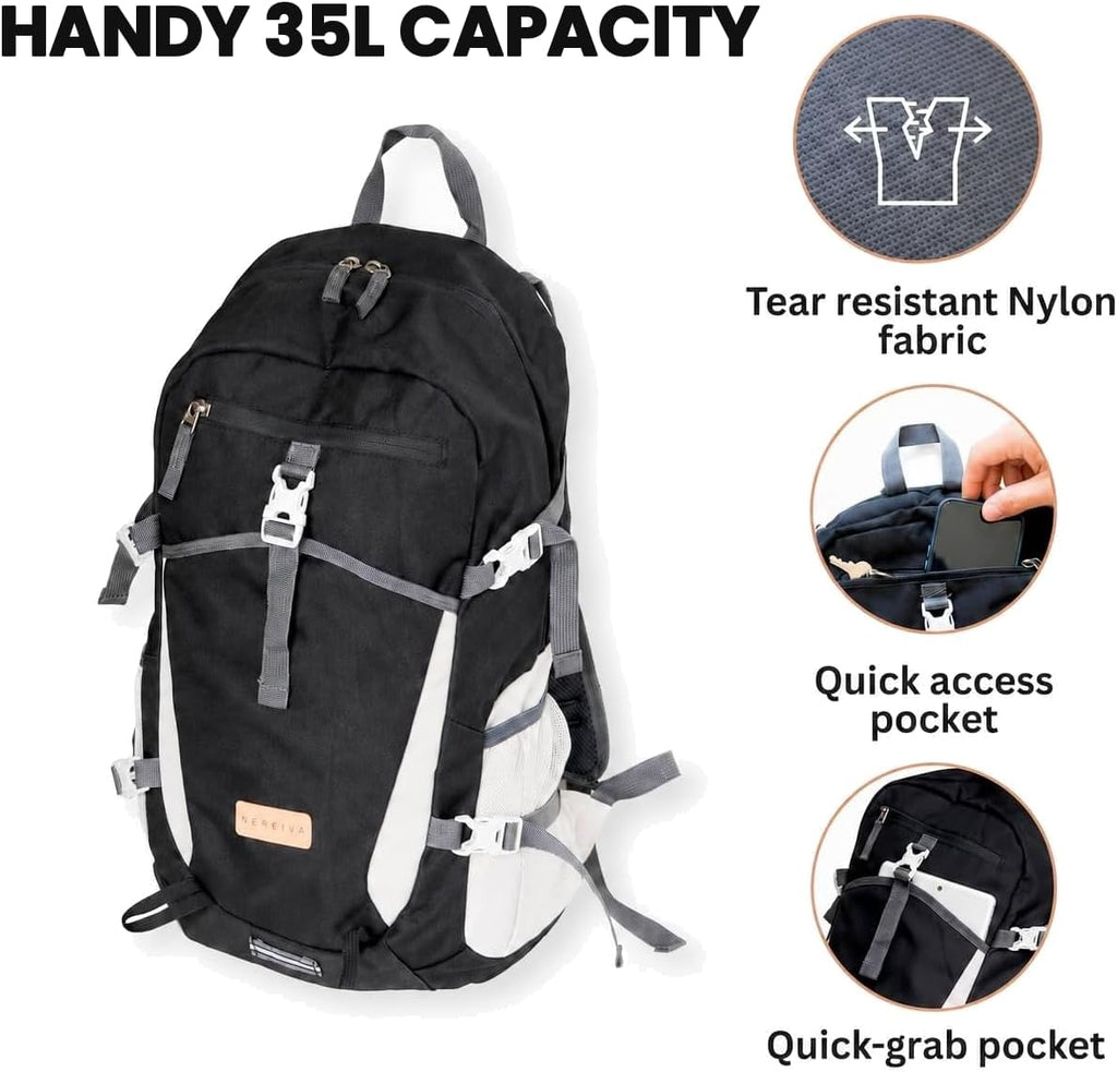 Voyage -35L Waterproof Foldable Outdoor Travel Backpack Packable Rain Cover