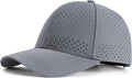 FEINION Men Laser Mesh Breathable Snapback Baseball Cap