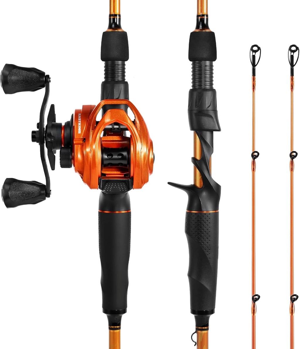 KastKing Lethal Blaze Twin-Tip Fishing Rod and Reel Combo