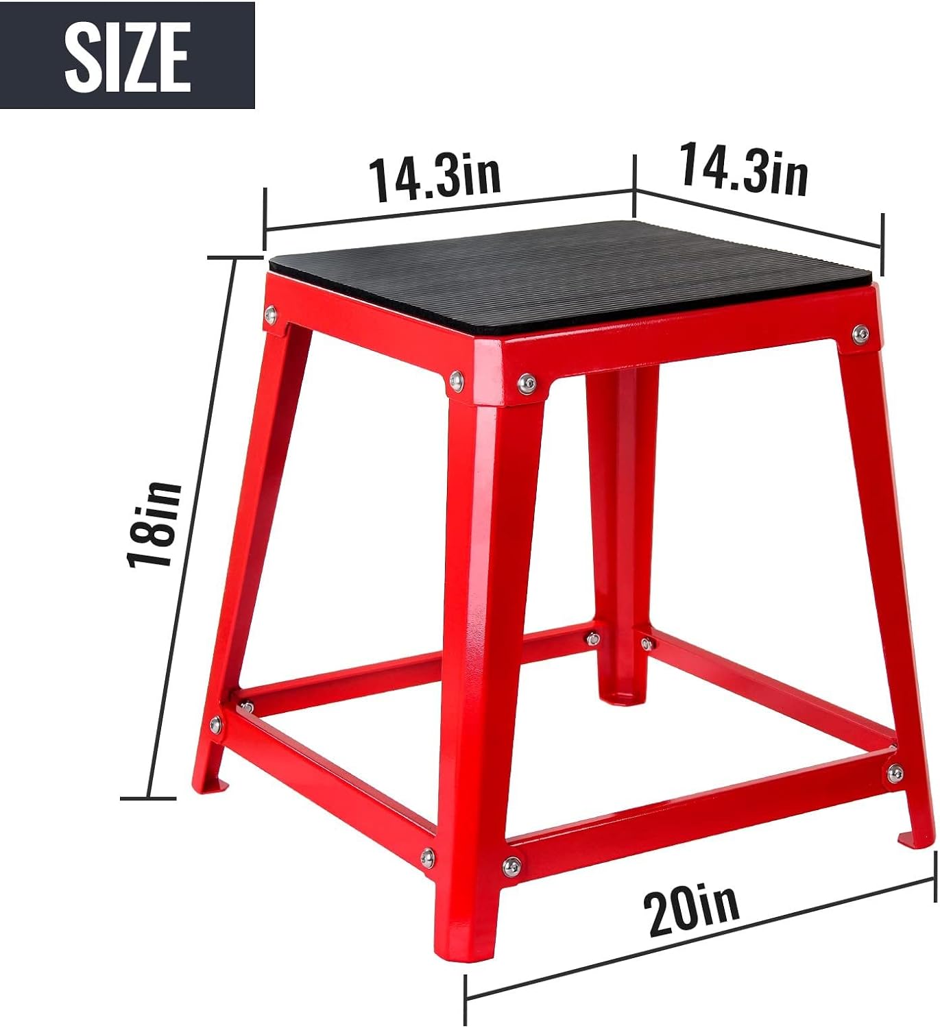 Plyometric Boxes Steel Plyo Box Fitness Exercise Jump Box For Home Gym Plyometric Jumping Exercises