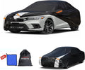 Honda Civic Sedan (NO FIT hatchback)Car Cover 100% Waterproof All Weather, Multi-Layers Sedan Car Cover Custom Fit 1993-2026 Honda Civic Sedan, Full Exterior Covers Rain Sun UV Protection with Zipper.