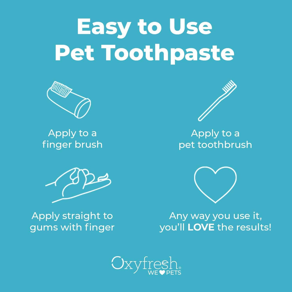 Oxyfresh Vets Professional Dog & Cat Dental Toothpaste Gel – Cleaner Teeth
