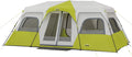 CORE Instant Cabin Tents | Family Cabin Multi Room Pop Up Tents Car Camping | Included Storage Pockets for Camping Accessories