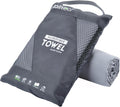 Rainleaf Microfiber Towel Quick Dry Camping & Travel & Gym Towel. Compact