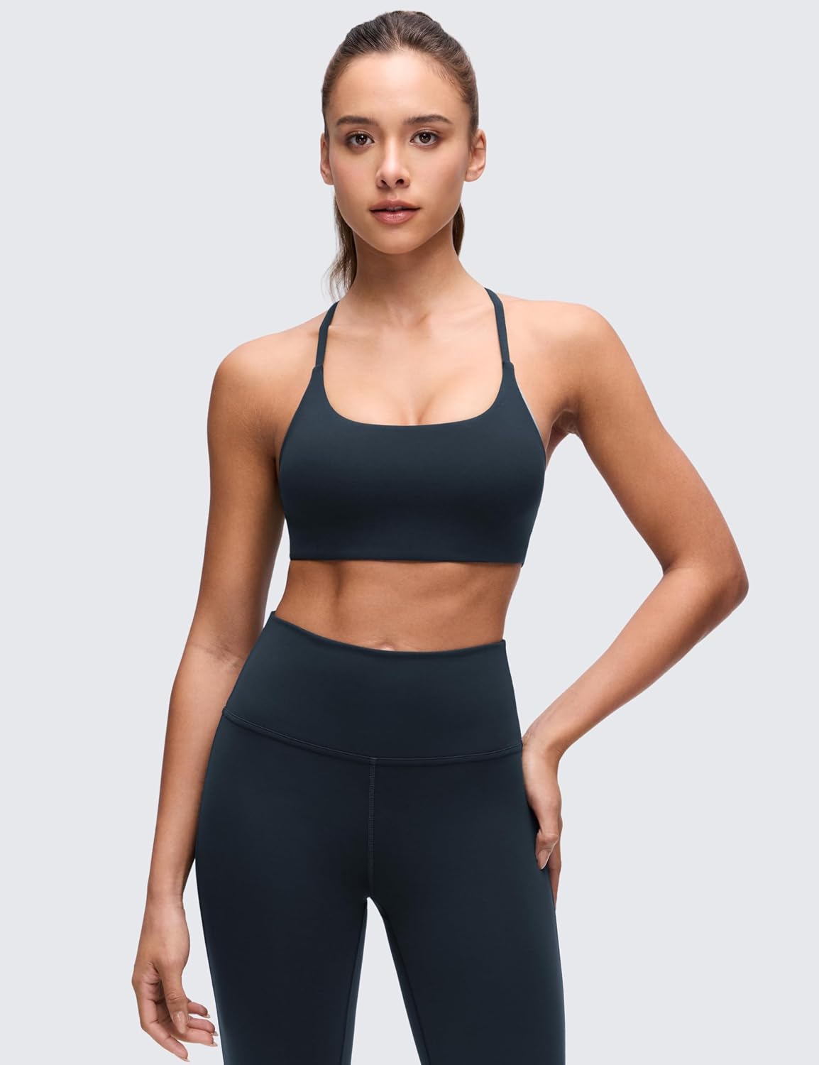 CRZ YOGA Butterluxe Twist Back Sports Bras