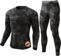 Thermal Underwear Long Johns for Men Cold Weather Base Layer Set