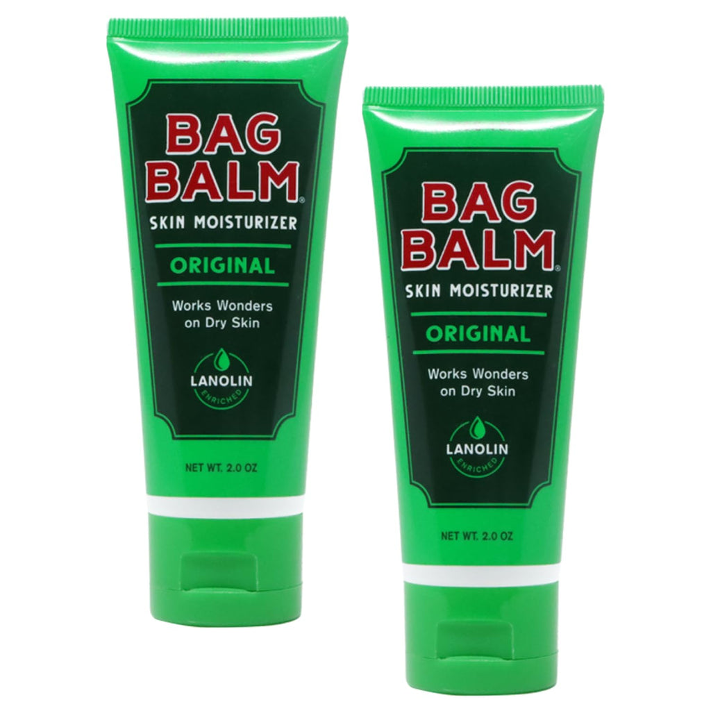 Bag Balm Vermont’s Original Pet Paw & Skin Balm – Moisturizing Salve for Dry, Cracked Paws, Noses & Rough Skin – 8 Ounce – 2 Pack