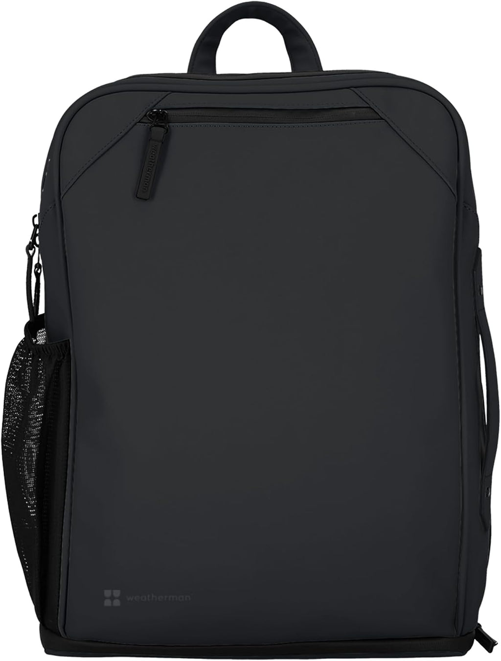 Weatherman Venture Dry Pack - Waterproof Hiking Bag & Travel Backpack - Dry Backpack with Umbrella Compartment, Laptop Sleeve and Smart Storage - Durable Water-Resistant Outdoor Gear - (Black)
