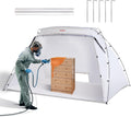 VEVOR Portable Paint Booth 10 x 7 x 6 ft Extra Large Spray Paint Tent Kit