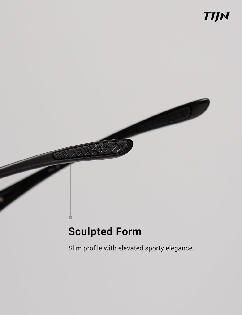 TIJN Sports Sunglasses UV400 Wraparound for Men Women Cycling, Vanta
