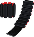 Ankle weights for women wrist weight: Adjustable ankle & wrist weights 2lbs(1lb each) for Pilates & Yoga exercise - Hand & Leg weights for women at home
