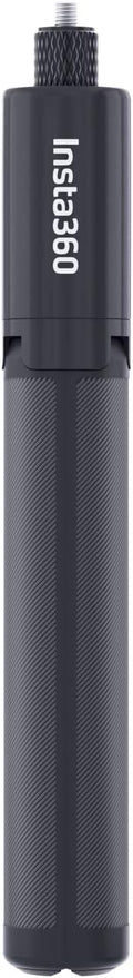 Insta360 2-in-1 Invisible Selfie Stick + Tripod, Aluminum Alloy Invisible Pole and Tripod, Compatible with Insta360 Ace, Ace Pro, Ace Pro 2, GO Ultra, GO 3S, ONE X2, X3, X4, X5 Action Cameras, Black