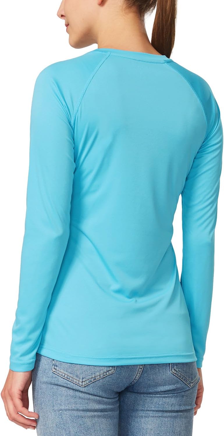 baleaf Women's UPF 50+ Sun Shirts Long Sleeve Stretchy Quick Dry