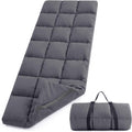 Tuphen Cot Mattress Pad-Cot Pads for Camping, Cot Mattress Topper, Camping Mattress Sleeping Pad 75"x30" Soft Lightweight Quilted Pads for Camp Cot/RV Bunk/Narrow Twin Beds