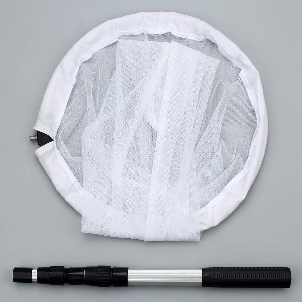Insect and Butterfly Net with 12" Ring, 24" Net Depth, Handle Extends to 36 Inches