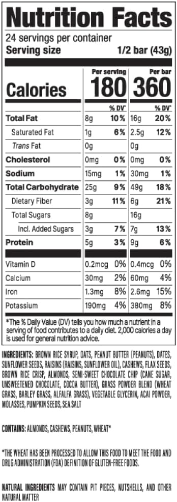 PROBAR MEAL Bar – Plant Based Meal Replacement Bar with Whole Food Ingredients, Oats, Nuts & Seeds, Vegan, Gluten Free, Non-GMO Nutrition Bar for Breakfast, Travel & On-the-Go Energy (Superfood Slam, 12 Count)