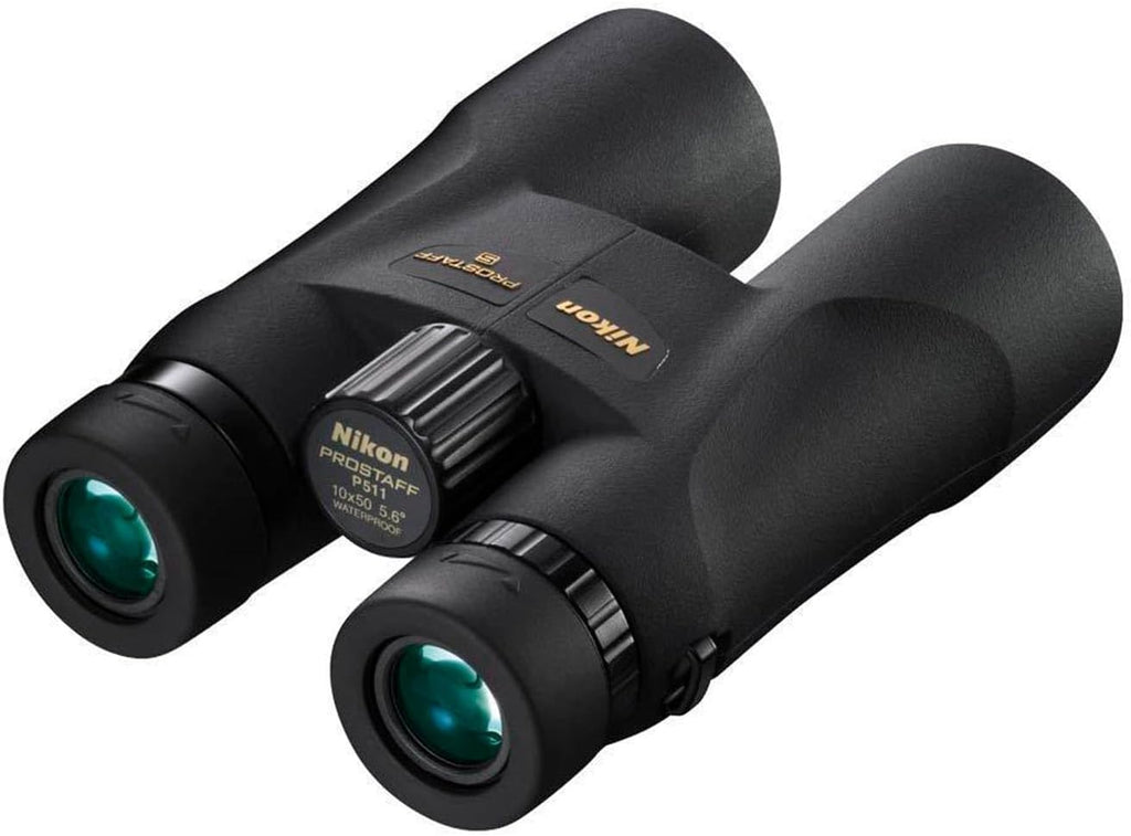 Nikon PROSTAFF 5 10x42mm Binoculars - High-Definition Multilayer-Coated Optics, Waterproof Fogproof Lightweight Outdoor Binoculars for Birdwatching, Hiking, Nature Observation (7571)