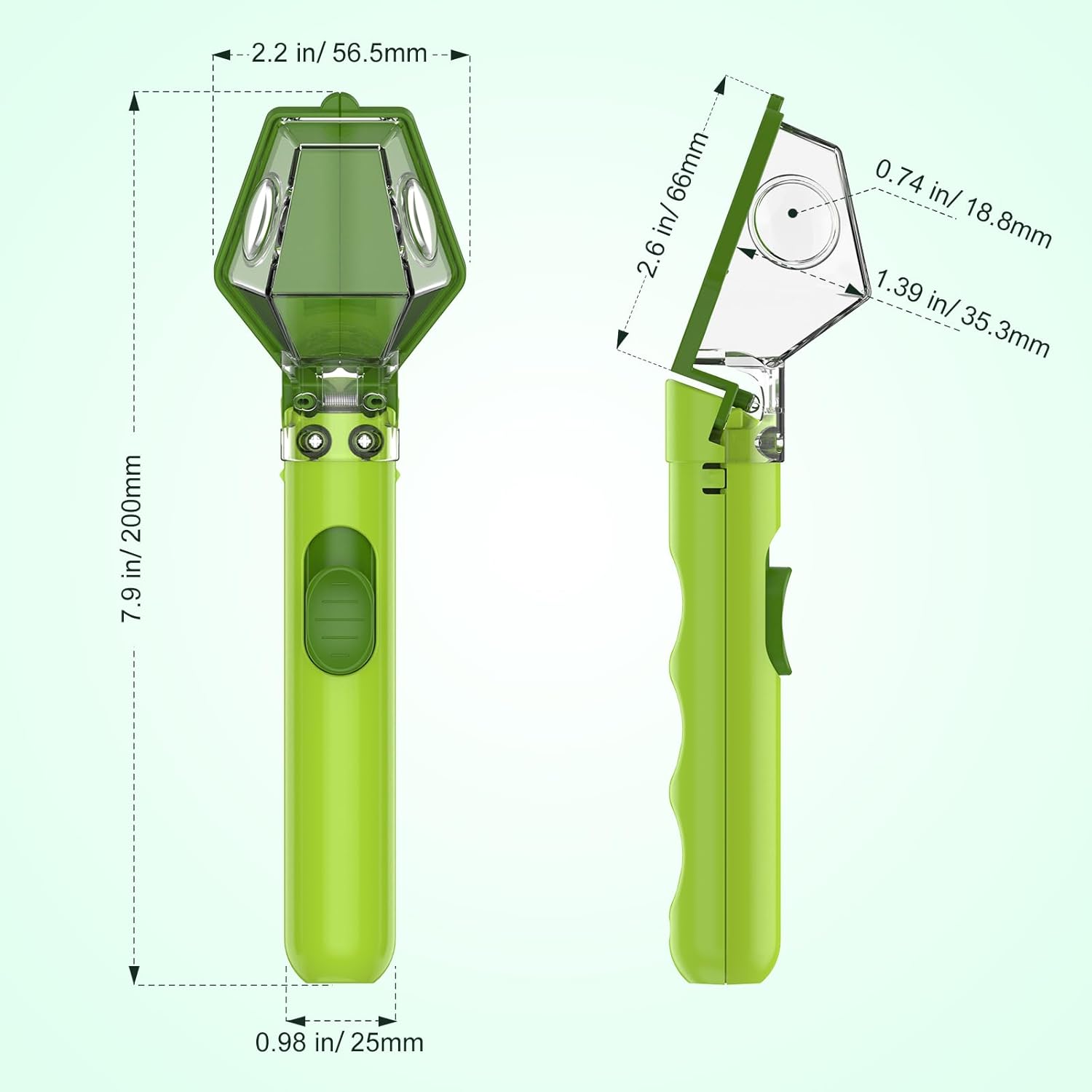 2PCS Bug Catcher for Kids with 6X Magnifier, STEM Educational Learning Toys