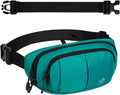 WATERFLY RFID Crossbody Fanny Pack 2.5L Waist Packs for Woman Man