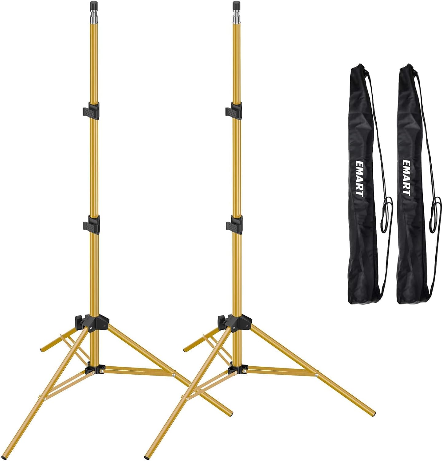 EMART 7Ft Light Stand for Photography, Speedlight, Flash, Softbox-2 Pack