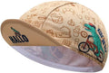 Funny Cycling Cap - Polyester Cartoon Cycling Hat-Under Helmet - Cycling Helmet Liner Breathable&Sweat Uptake