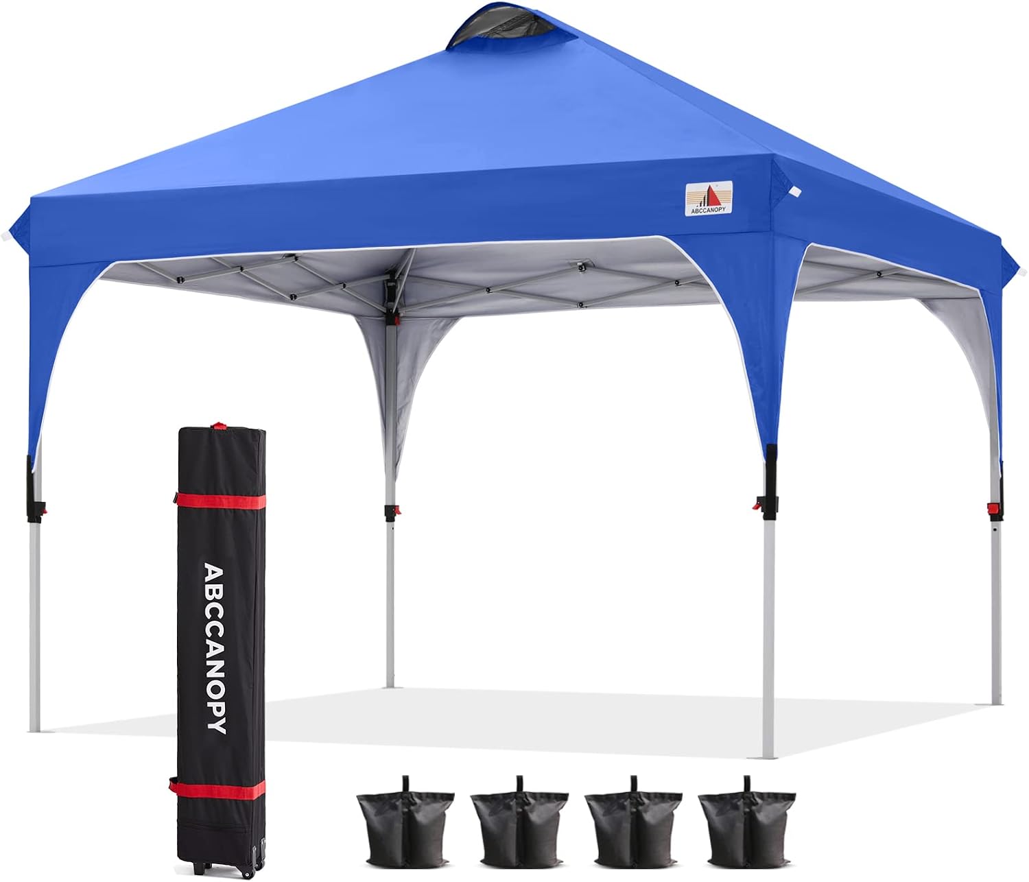 ABCCANOPY 10x10 Pop up Canopy Tent Instant Outdoor Shelter, Royal Blue