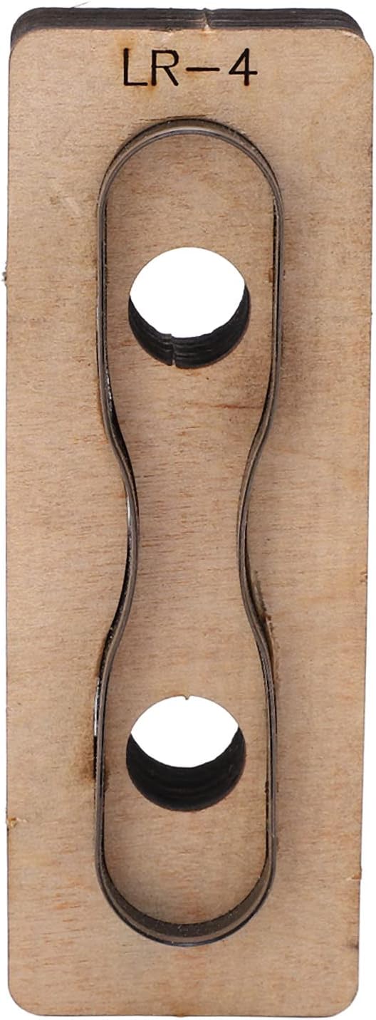 Leather Cutting Die, Alloy Steel Punching Die Template for DIY Leather Craft, Handmade Wallet Belt Making, Scrapbooking, Multi Material Manual Operation Cutting Mold