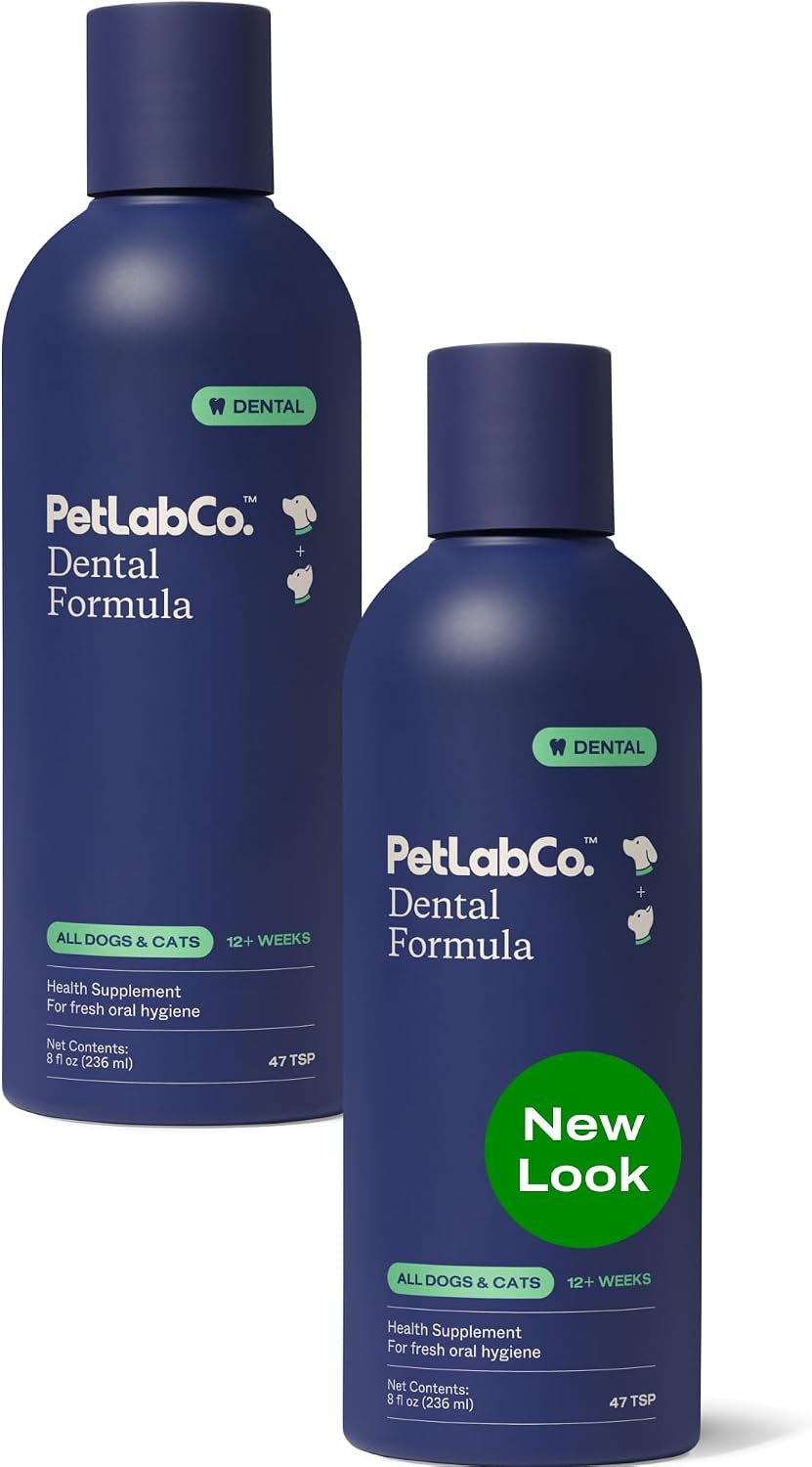 PetLab Co. Dental Formula for Dogs & Cats, Water Additive, 8 fl oz