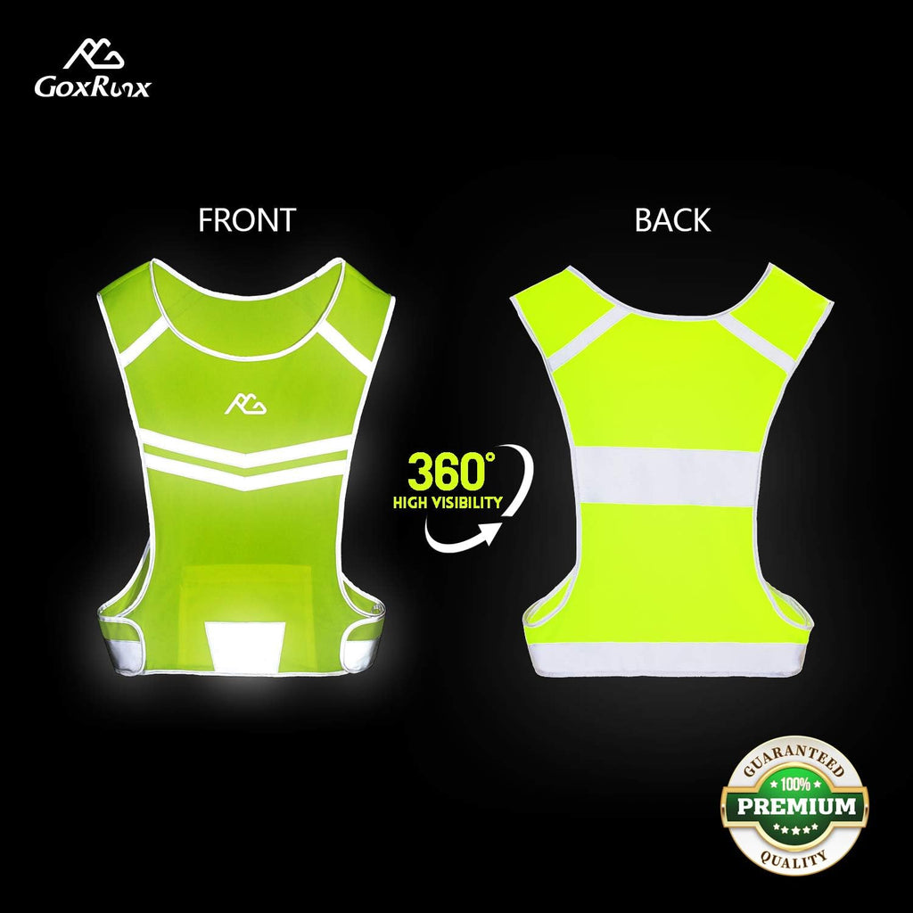Reflective Running Vest Gear Cycling Motorcycle Reflective Vest,High Visibility Night Running Safety Vest