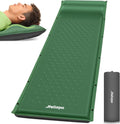 Self-Inflating Sleeping Pad with Built-in Pillow, 8R-Value 4 Season