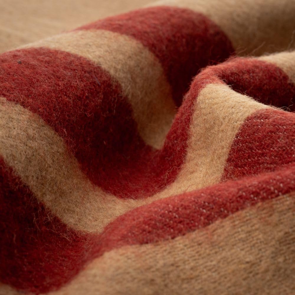 Arcturus Rainier Wool Blanket, Warm, Thick, Washable Wool Blanket for Home, Outdoors, Camping, Tailgates, Picnic, Hunting, Travel & Emergency Kits, Twin Size, 4.5 lb, Dry Falls