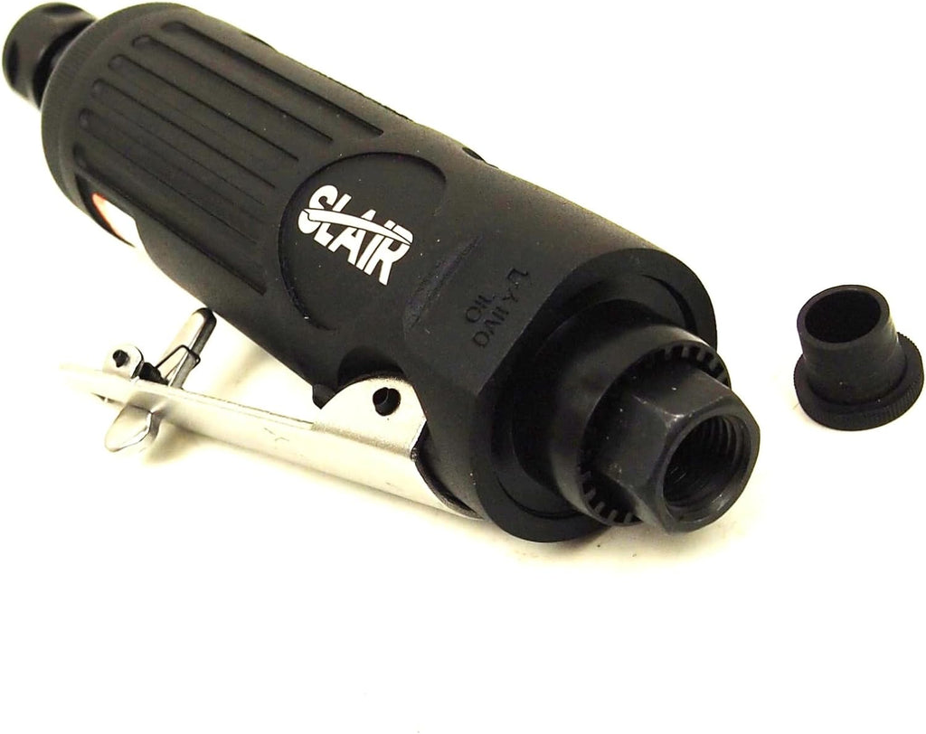 SLAIR 16PC Air Straight Die Grinder Kit 1/4" Inlet 1/4" 1/8" Collets XQ-T02