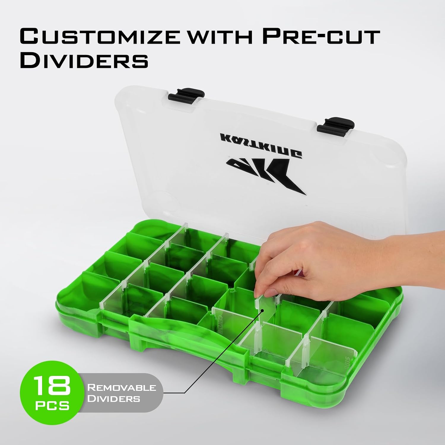 KastKing Utility Tackle Boxes, 3600 and 3700 Fishing Tackle Trays
