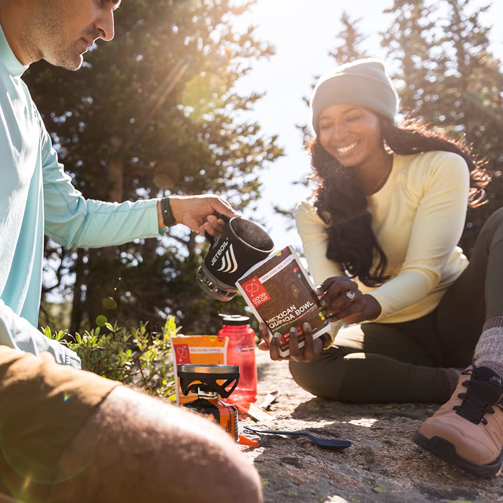GOOD TO-GO Mexican Quinoa Bowl (6-Pack of Single Servings) | Camping & Backpacking Food | Just Add Water Backpacking Meals | Good To-Go Dehydrated Meals Taste Better Than Freeze Dried Food