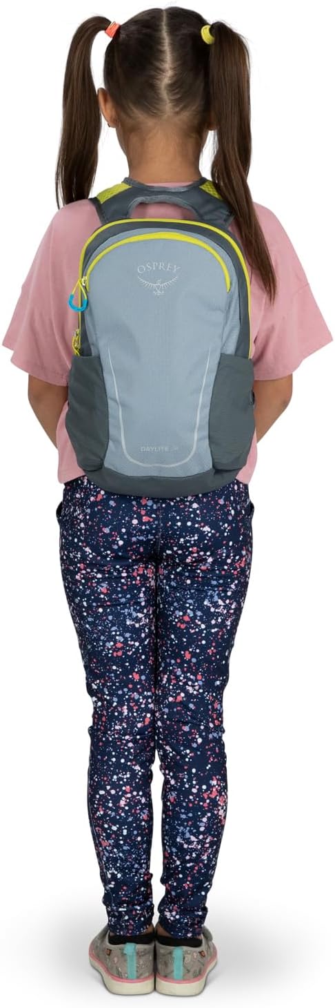 Osprey Daylite Jr. Kids' Commuter Backpack, Slate Grey/Tungsten