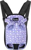 Pawaboo Dog Backpack Carrier, Front Chest Carrier for Small Dogs