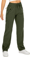 Toomett Women‘s Hiking Cargo Pants UPF 50 Quick Dry with Zipper Pockets