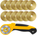 45mm Rotary Cutter for Fabric with 10 Titanium Rotary Blades