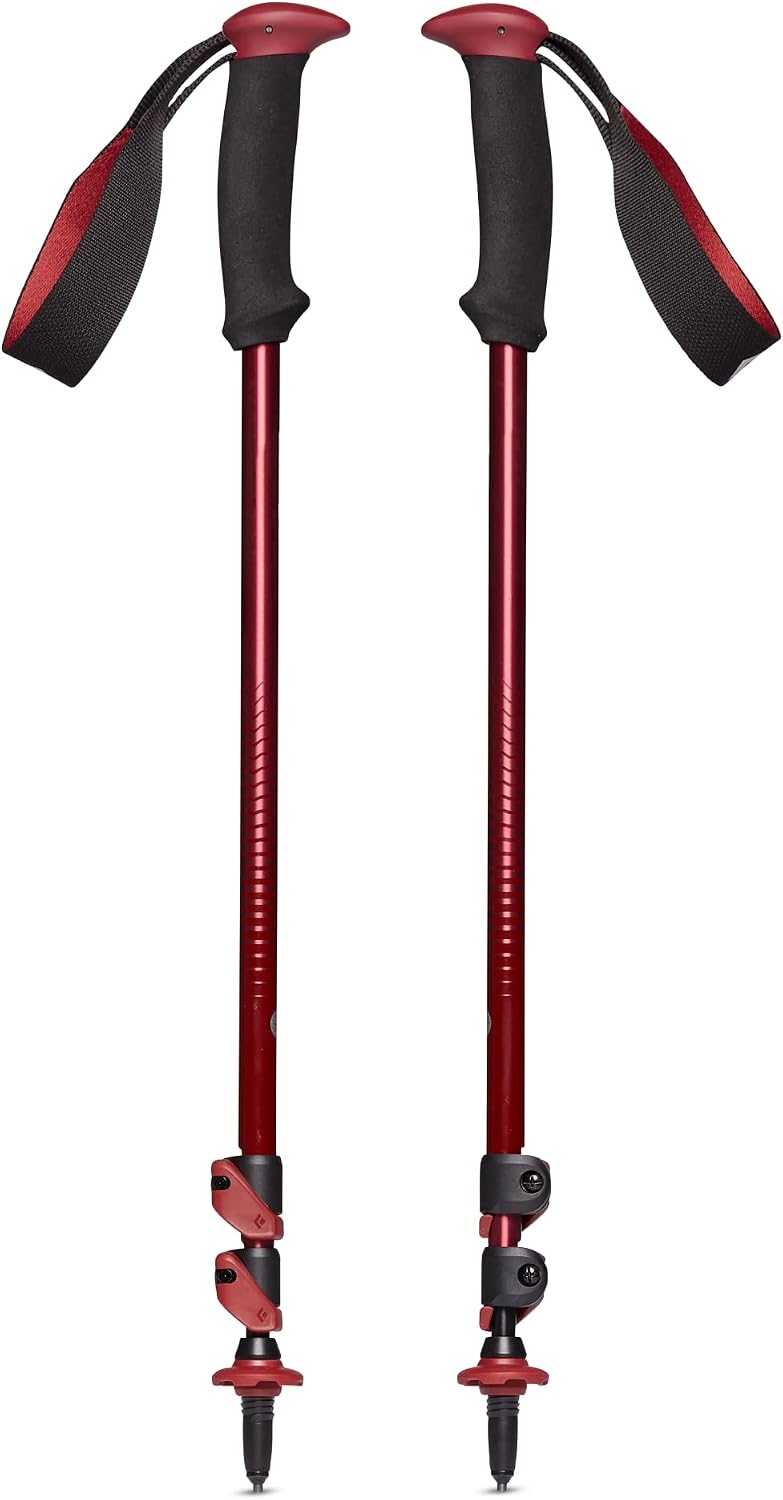 BLACK DIAMOND Trail Back Durable Aluminum Trekking Poles Adjustable, Hiking