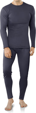 Thermal Underwear for Men Fleece Lined Long Johns for Mens Winter