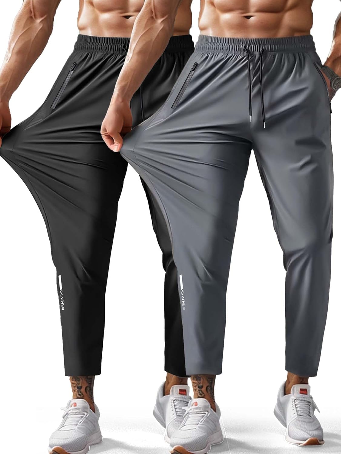 Hidkat Men's Hiking Pants Quick-Dry Lightweight Sweatpants