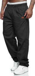 Rela Bota Mens Casual Jogger Pants Cargo Pants Drawstring Sweatpants