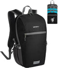 WATERFLY Small Packable Travel Backpack: 10L Ultra-Light Daypack Women Men