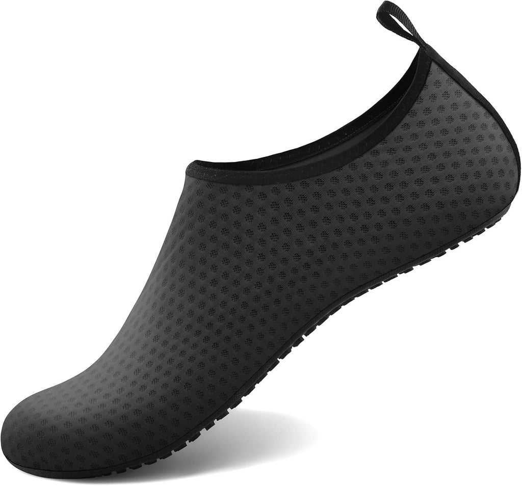 Homitem Water Shoes for Women Men Aqua Socks Swim Beach Pool River Slip-On Barefoot Quick-Dry Vacation Cruise Essentials Accessories for Yoga Kayak Sports