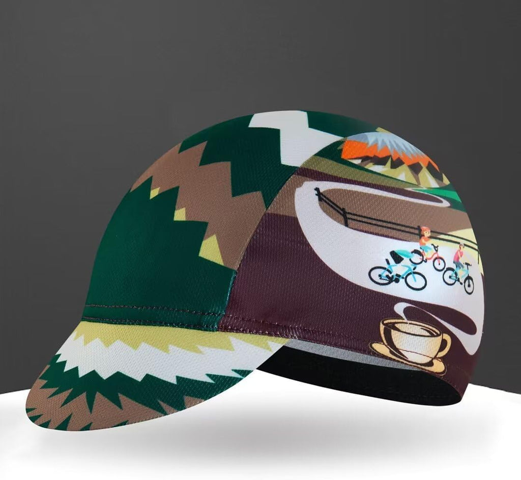 Cycling Cap for Man and Woman Cycling Hat Under Helmet-Polyester Breathable Sweat Absorbent