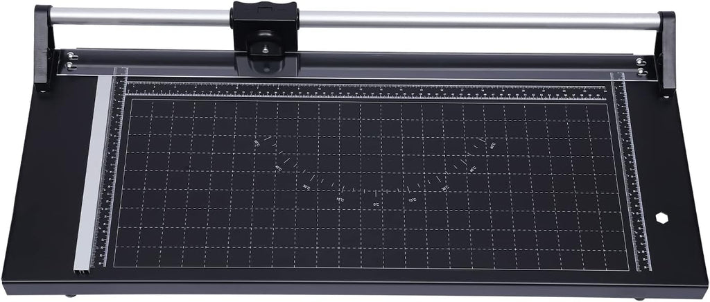Manual Precision Sliding Rotary Paper Trimmer 24 Inch Photo Paper Film PVC Rolling Cutter Trimmer Paper Craft Tool with Sharp Blade