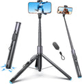 LOXP 67'' Phone Tripod with Remote, 0.01s Auto-Open for Content Creator
