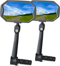 BriskMore Barend Mirror for E-Bikes & Scooters, HD Glass,1 Pair