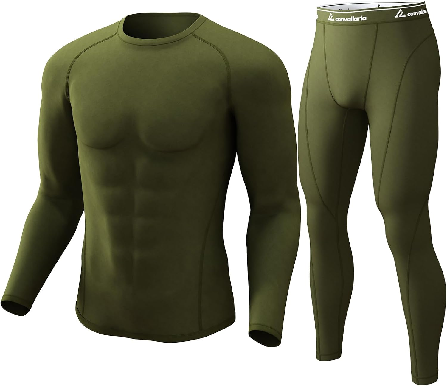 Mens Thermal Underwear Long Johns Base Layer Set Cold Weather 1/2/3 Pack